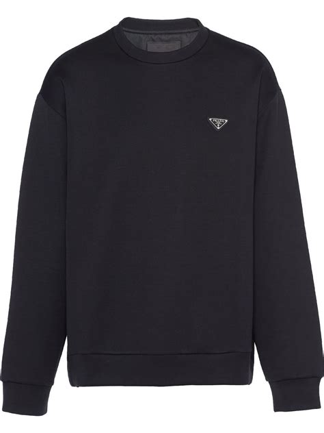 prada crew neck sweatshirt|Prada.